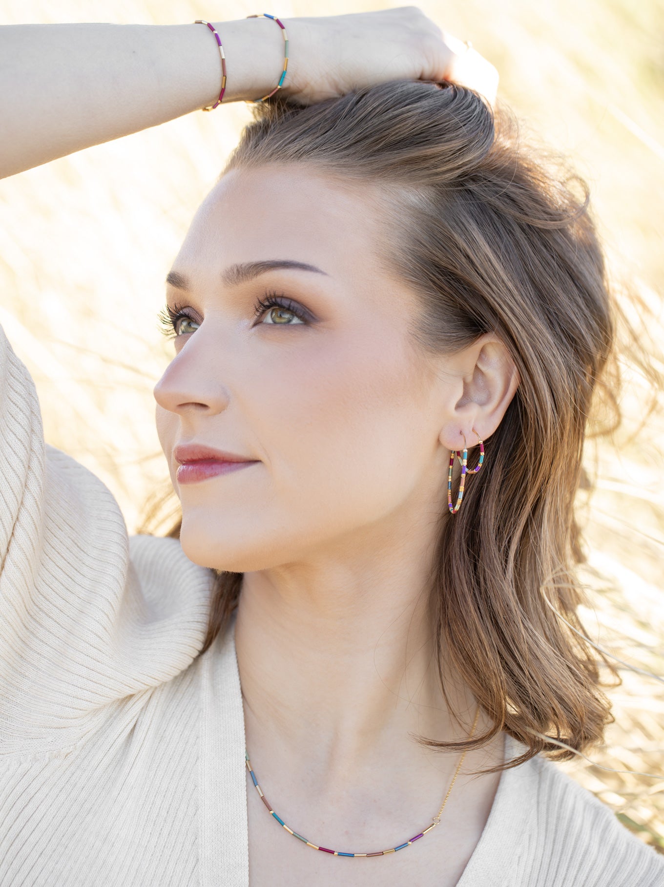 Sierra Hoop Earrings C421290