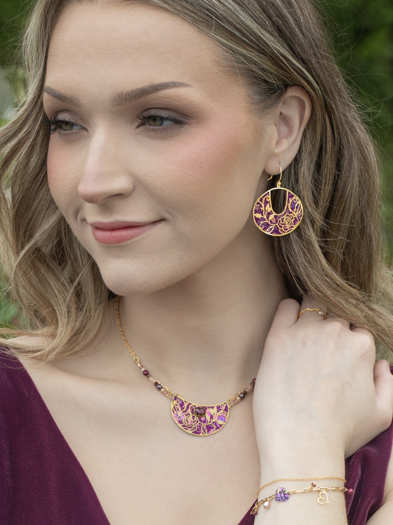 Climbing Rose Earrings C669166