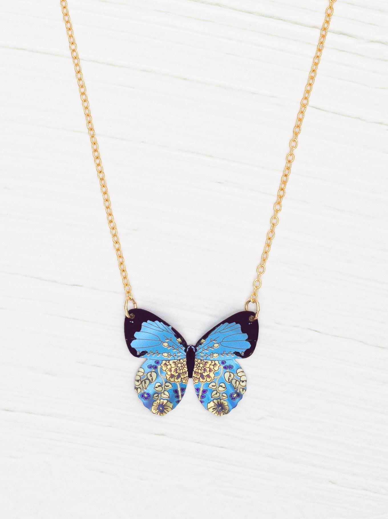 アクセサリー heaven y/project Butterfly Necklace Messenger From Heaven Butterfly Heart Womens Pendant Necklace