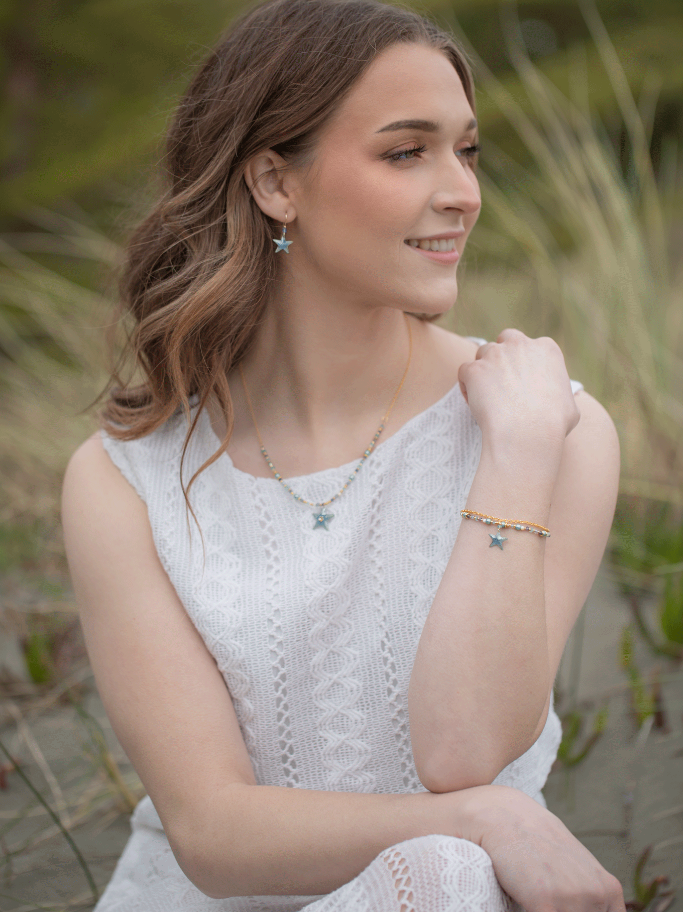 Carmel Beaded Necklace C147016