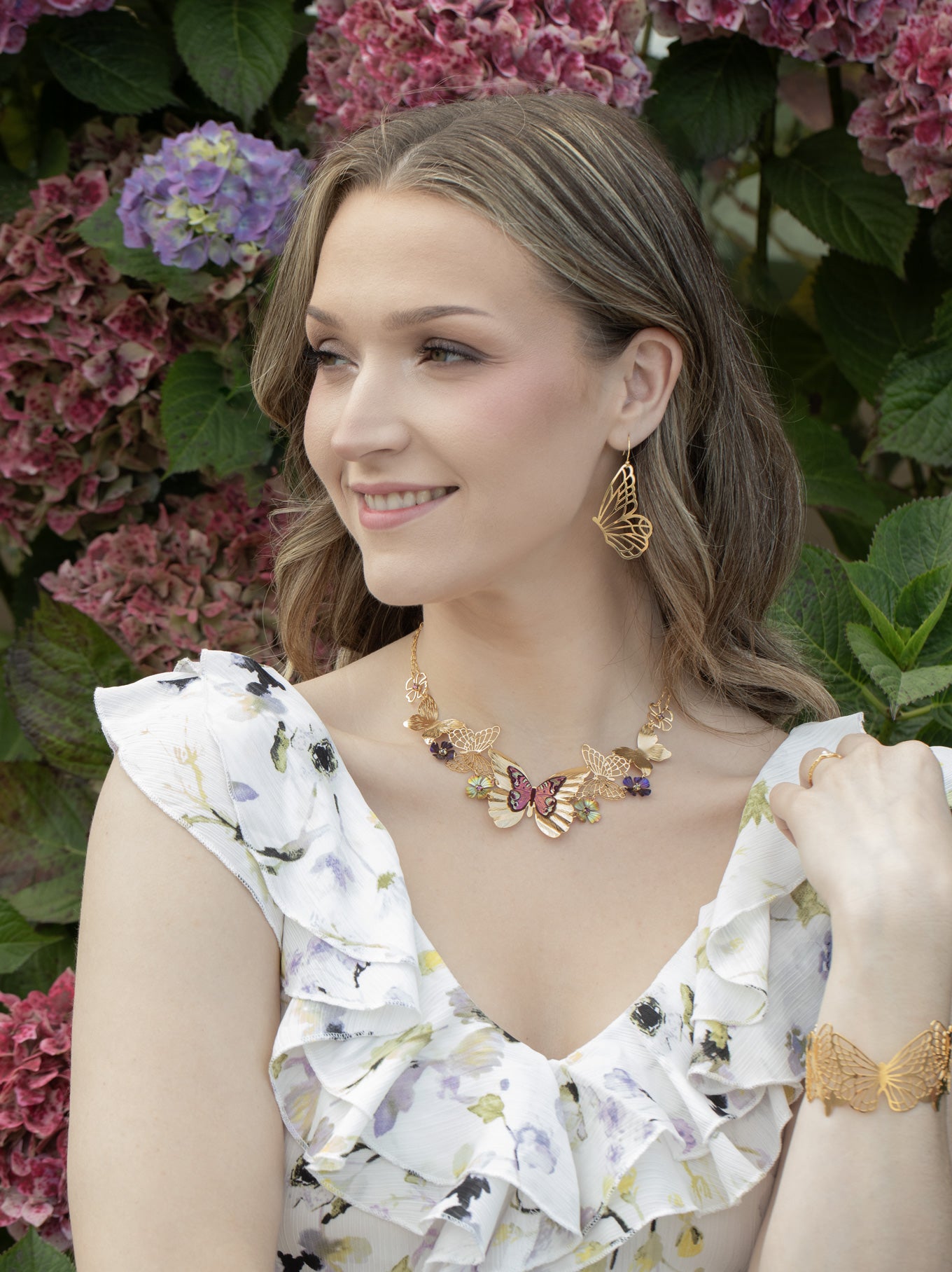 Butterfly Garden Cuff C669750