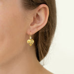 Budding Heart Earrings C672155