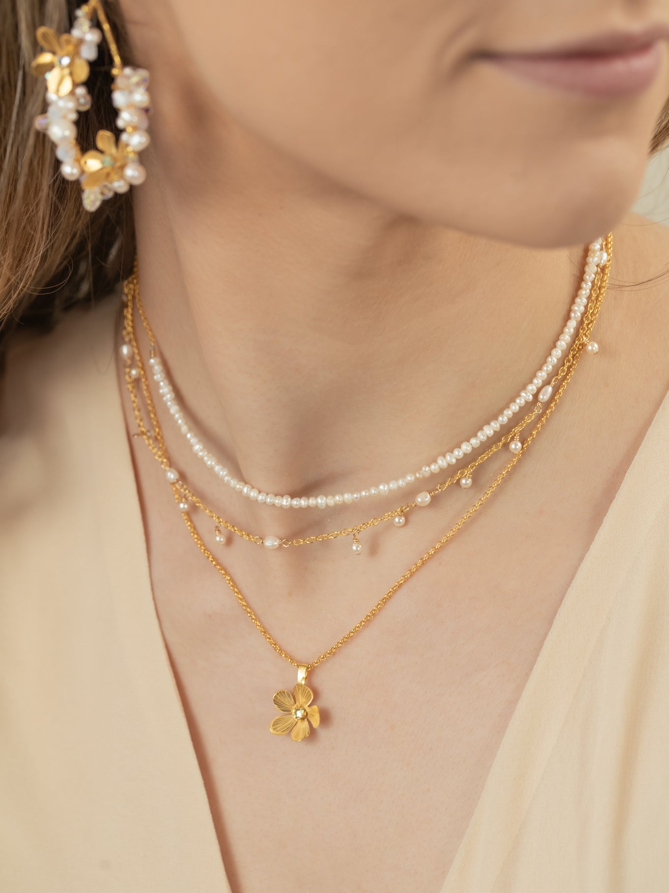 Phoebe Pearl Necklace C186604