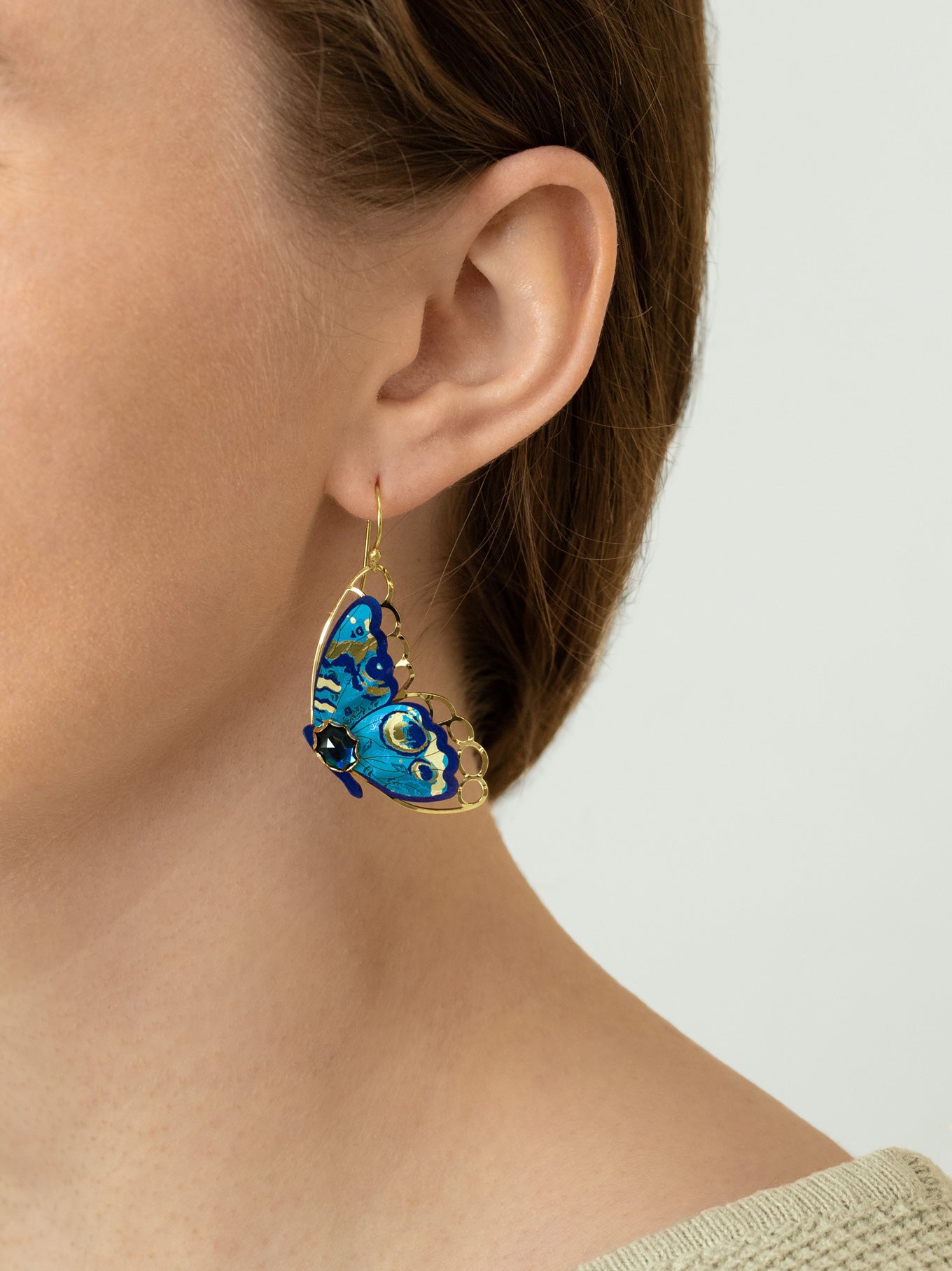 Mariposa Butterfly Wing Earrings C672184